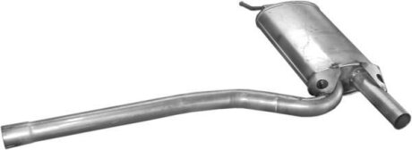 Глушитель, алюм. сталь, средн. часть Audi A4 1.6-1.9TDi 94-09/01 (01.15) POLMOSTROW 0115