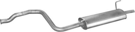 Глушник задн. AUDI 80 POLMOSTROW 0163