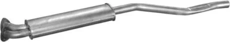 Резонатор BMW E30 83-90 320/324D SDN/Kombi b/kat Алюмінізована сталь POLMOSTROW 0329
