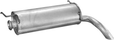 Глушитель задний Citroen AX 1.0, 1.1, 1.3, 1.4, 1.4D, 1.5D 87-97 POLMOSTROW 04.05