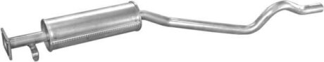 Резонатор POLMO Daewoo Nexia 95-1.5i алюмінізована сталь (05.03) POLMOSTROW 0503