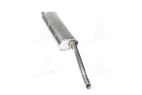 Глушитель основной Daewoo Nexia 1.5i, 1.8i (1995-1999) (закатной), алюминизированный POLMOSTROW 0505