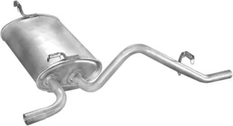 Глушник задн.(ое 96323045) DAEWOO MATIZ 0.8 HATCHBACK (1998-2000) POLMOSTROW 0520