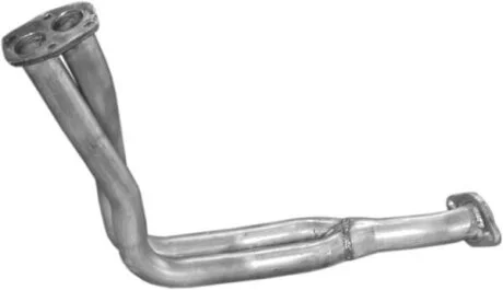 Труба приемная глушителя Fiat Tempra 90-92, Tipo 88-92 1.4, 1.6, алюминизированная POLMOSTROW 07.233