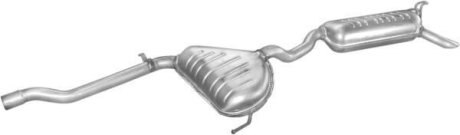 Глушитель с рез-ом FIAT BRAVA POLMOSTROW 0726