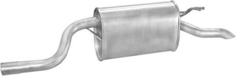 Глушник задн. FIAT PUNTO POLMOSTROW 07401