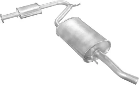 Глушитель алюм. сталь, задн. часть Citroen Jumper II/ Fiat Ducato III/ Peugeot Boxer II 2.8 TD 2.8 HDI 2.3 JTD 2.8 JTD POLMOSTROW 07.461