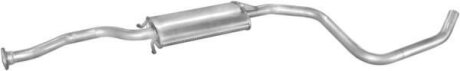 Резонатор (середній глушник) Ford Fiesta 89-90 1.0/1.1 POLMOSTROW 08115