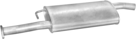 Резонатор Ford Transit 80-100S-120-150S 94-00 POLMOSTROW 08334