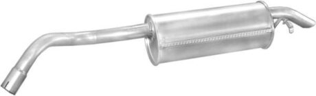 Глушник POLMO FORD Escort 1.6i kat 90-94/Orion 90-93 алюмінізована сталь (08.52) POLMOSTROW 0852