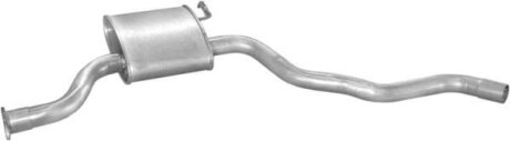 Глушник POLMO FORD Sierra 84-93 1.6 kat алюмінізована сталь (08.53) POLMOSTROW 0853