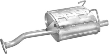 Глушник POLMO HONDA Civic 92-96 1.5i 16V 3D kat алюмінізована сталь (09.05) POLMOSTROW 0905