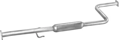 Резонатор (средняя часть) алюминизированная сталь Honda Accord 2.0 (96-98) (09.27) POLMOSTROW 0927