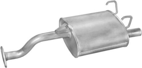 Глушник задн. HONDA CIVIC POLMOSTROW 0956