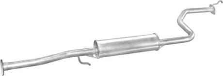 Глушник центр. HONDA CIVIC POLMOSTROW 0957