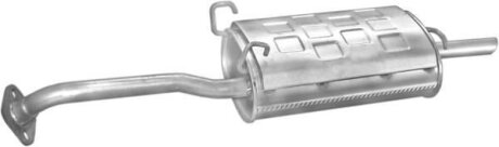 Глушитель (задняя часть) алюминизированная сталь Hyunday Accent 1.5 (94-) (10.05) POLMOSTROW 1005