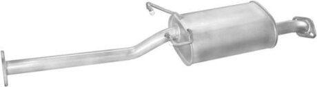 Глушитель алюм. сталь, средн. часть Hyundai H-100 2,5TD 98- POLMOSTROW 10.52
