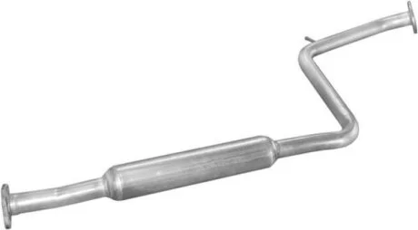 Резонатор (средняя часть) алюминизированная сталь Mazda 626, Xedos 6, MX6 1.8, 2.0 (91-97) (12.16) POLMOSTROW 1216