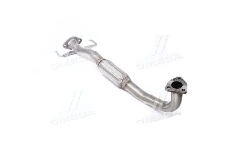 Труба приемная глушителя Mazda 626 91-97 1.8i 16V KAT SDN/HB, (с гофрой) алюминизированная POLMOSTROW 12191