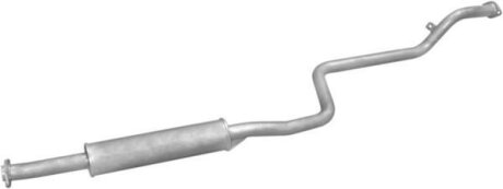Глушник Mazda 626 1.8/2.0i -16V 97-03 (12.202) POLMOSTROW 12202