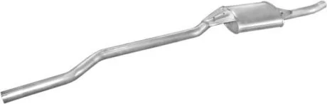 Глушитель, алюм. сталь, передн. часть Mercedes W123 76-85 200-300TD (13.01) POLMOSTROW 1301