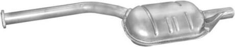 Глушник центр. MERCEDES W124 POLMOSTROW 1307