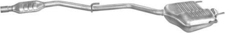 Глушитель с рез-ом MERCEDES C180 POLMOSTROW 13165