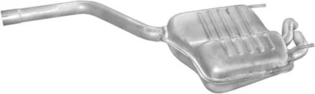 Глушник задній Mercedes C-200, C-220 93-95 POLMOSTROW 13177