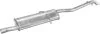 Глушитель алюм. сталь, задн. часть Mercedes A160 1.7CDi TD 98-04, A170 1.7CDi TD 98-04 (13.181) POLMOSTROW 13181 (фото 1)