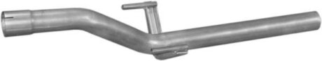 Труба приймальна POLMO Mercedes Sprinter 216/316/416 CDi TD 00-06 алюмінізована сталь POLMOSTROW 13.184