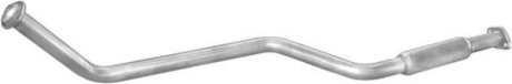 Глушник перед. MERCEDES 250 - W124 2.5 D POLMOSTROW 1395