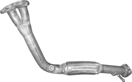 Труба глушника прийомна для Mitsubishi Pajero Pinin 1.8 GDi 16V 05/99- POLMOSTROW 14.07