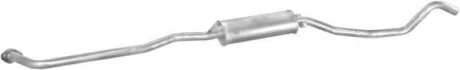 Резонатор Opel Ascona 81-89 1.3, 1.6, 1.8E, алюминизированный POLMOSTROW 1702