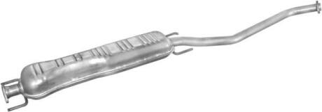 Глушник центр. OPEL VECTRA POLMOSTROW 17281