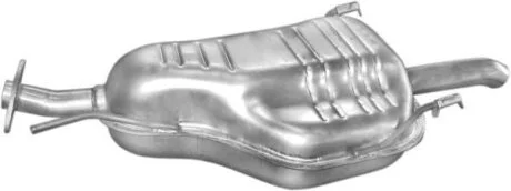 Глушник задн. OPEL ASTRA G 1.7D, 2.0 D POLMOSTROW 17299