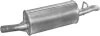 Глушитель алюм. сталь, задн. часть Opel Omega A 2.0-2.4i kat 86-94 (17.32) POLMOSTROW 1732 (фото 1)