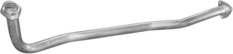 Глушитель алюм. сталь, передн. часть Opel Astra F/Vectra A 1.4/1.6i 88-96 (17.526) POLMOSTROW 17526