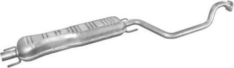 Глушник центр. OPEL ZAFIRA POLMOSTROW 17536