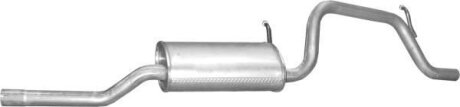 Глушник (17.604) - (Opel Agila 1.2i -16V 00 -07) POLMOSTROW 17604