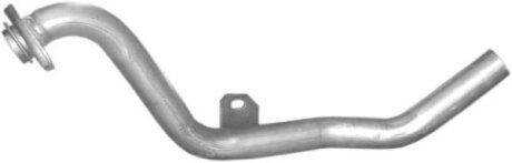 Труба проміжна Citroen C4 1.6i-16V 04, Peugeot 307 1.6i-16V 01--04 POLMOSTROW 19240