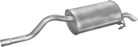 Глушник задн. RENAULT CLIO POLMOSTROW 21290