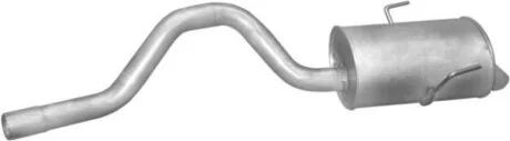 Глушник алюм. сталь, задн. частина Renault Espace III 1.9 dTi 2.2 dT (21.491) POLMOSTROW 21491