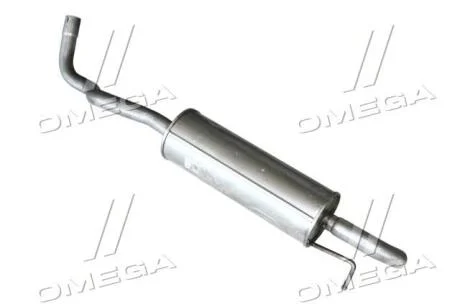Глушник задн. (ое 6RA253609J) SKODA RAPID 1.2,1.4, SEAT TOLEDO 1.2 POLMOSTROW 23.00