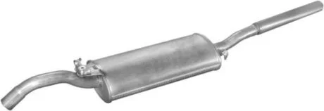Глушитель алюм. сталь, задн. часть Seat Toledo 91-96 1.6I kat (23.36) POLMOSTROW 2336