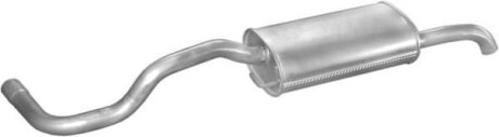 Глушитель алюм. сталь, задн. часть Seat Cordoba 1.0i-16V, 1.4i-16V, 1.6i, 1.8i 97-02/ VW Polo 1.4i-16V, 1,6i 95-01 (23.60) POLMOSTROW 2360