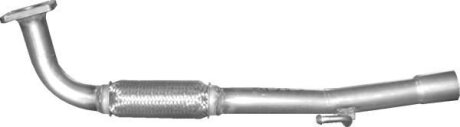 Глушитель, алюм. сталь, передн. часть Seat Arosa 1.0i/1.4i, VW Lupo 1.0i, Polo 1.0i/1.4i POLMOSTROW 23.71