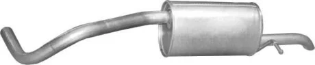 Глушник задн. SEAT IBIZA 1.2, SKODA FABIA 1.2, VW POLO 1.2 HATCHBACK POLMOSTROW 2383