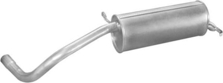 Глушник задн. SEAT IBIZA 1.4, SKODA FABIA 1.4, VW POLO 1.4 HATCHBACK POLMOSTROW 2435