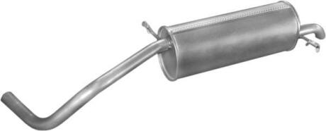 Глушник задн. SEAT CORDOBA, SKODA FABIA 1.2 (2001-2005) POLMOSTROW 2452