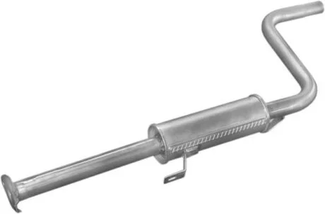 Глушитель центральный Suzuki Swift 3D 88-91 1.0/1.0i (287-101=25.01+25.02) POLMOSTROW 2501